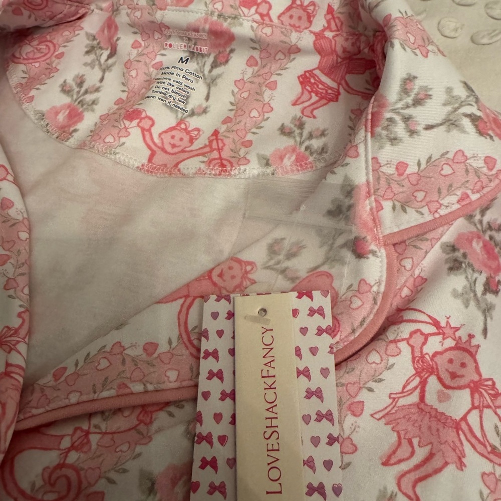Roller Rabbit x Love Shack Fancy Pajama Set Heirloom Monkey - Picture 6 of 6